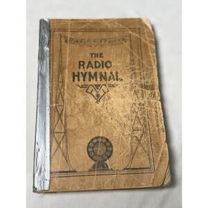 1927 The Radio Hymnal Songbook - Antique Henry Field Seed Co. Iowa Radio Station